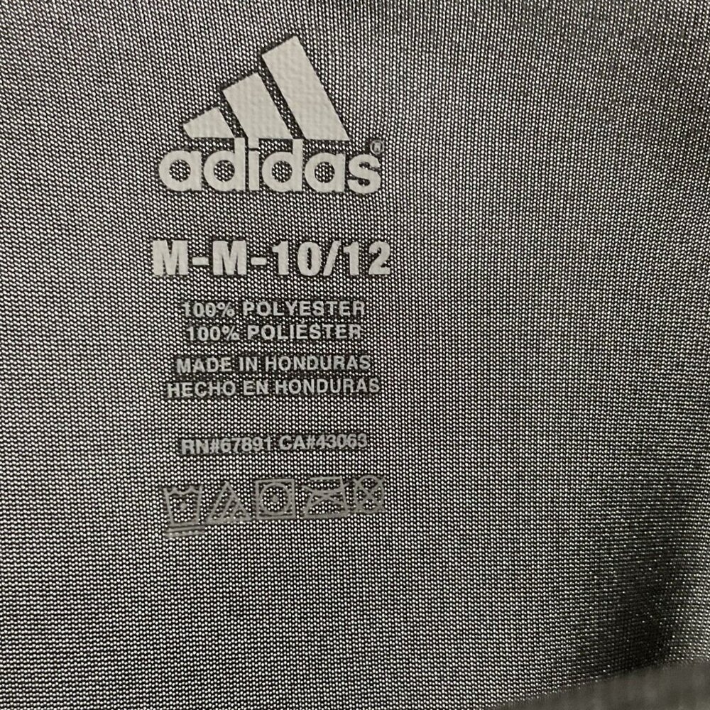 Adidas Boys Long Sleeve T-Shirt 10/12 Black Badge of Sport Logo NWT - Picture 6 of 8